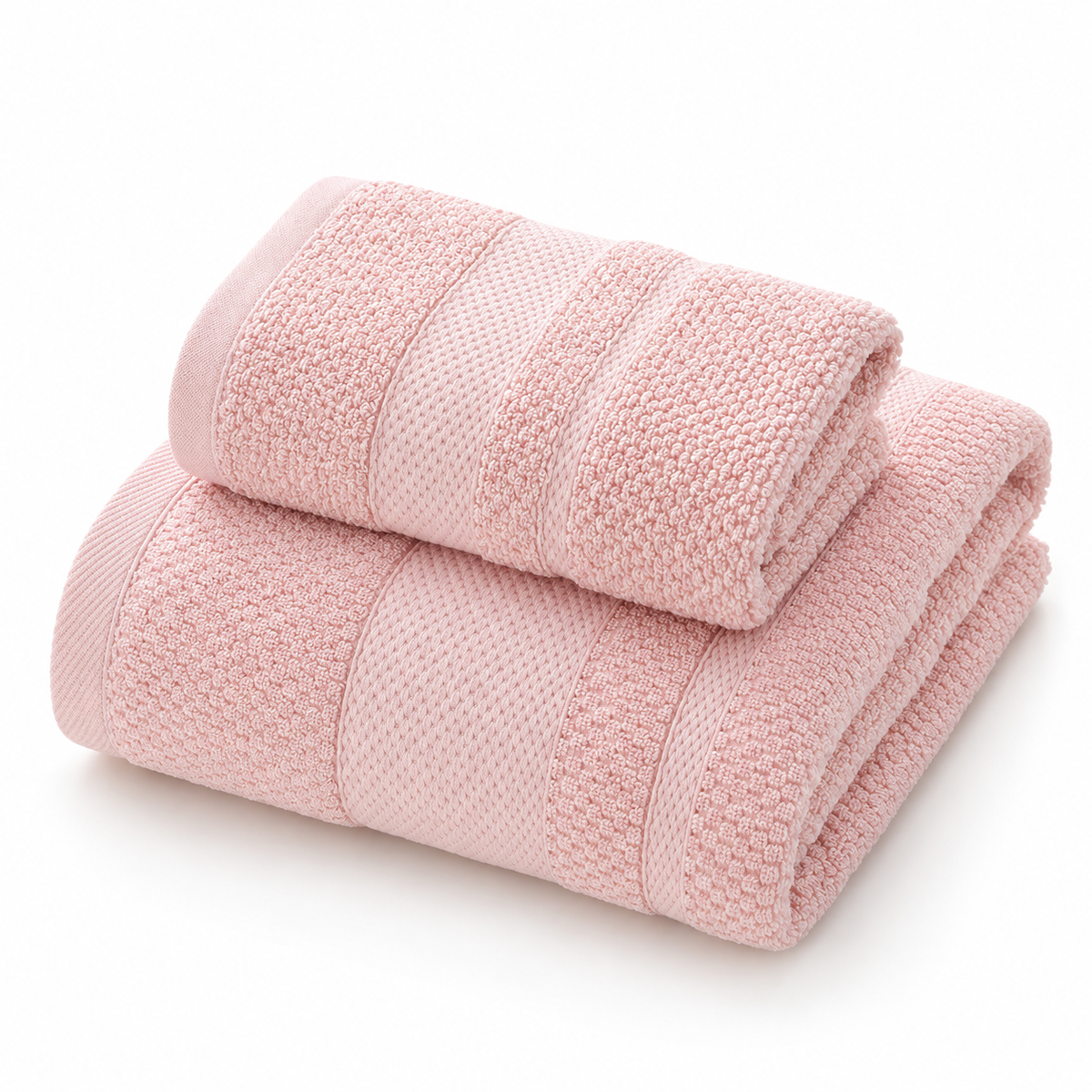 đ§ş Towel | Plush Cotton Bathroom Family | Ribbed Absorbent Glow