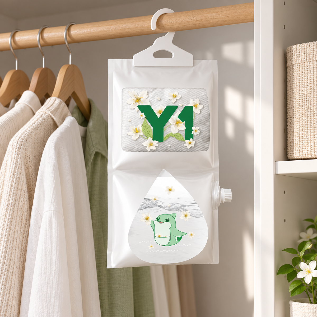🍃 Bag | Plastic Calcium Closet Women | Scented Hanging Glow