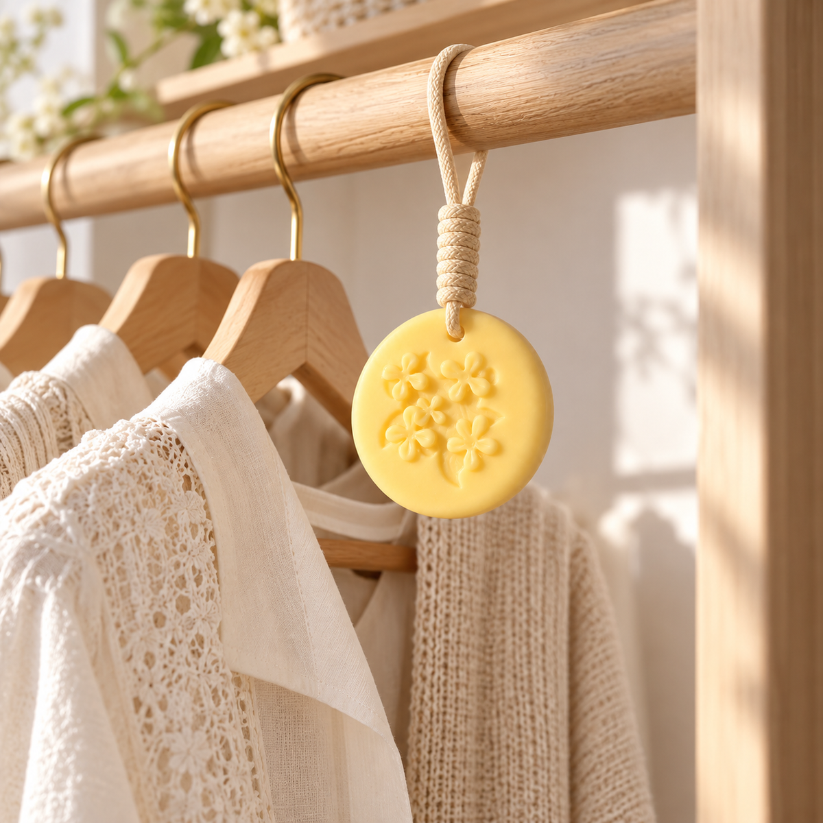 🌼 Wax | Soy Wax Closet Women | Flower Emboss Glow