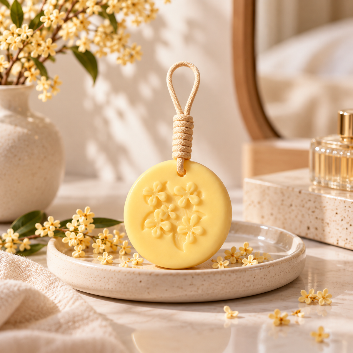 🌼 Wax | Soy Wax Closet Women | Flower Emboss Glow