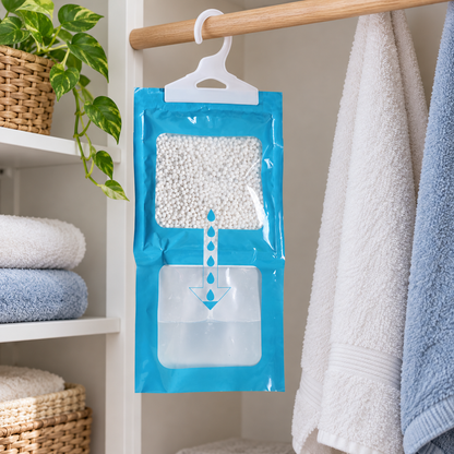🌧️ Bag | Plastic Calcium Closet Homeowners | Hanging Moisture Glow